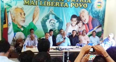 Presidente AMP Xanana Gusmao ho nia membru sira nebee hetan akuzasaun husi PR