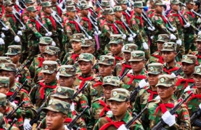 Militar Myanmar. Foto: Google.