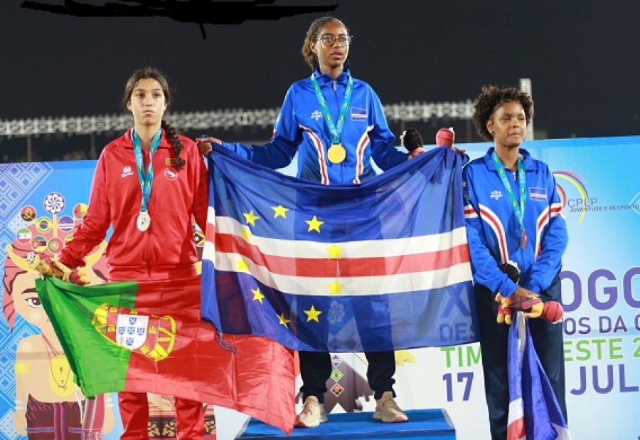 Modalidade atletismu, Silvanilda husi Cabo-verde manán medalla osan-mean