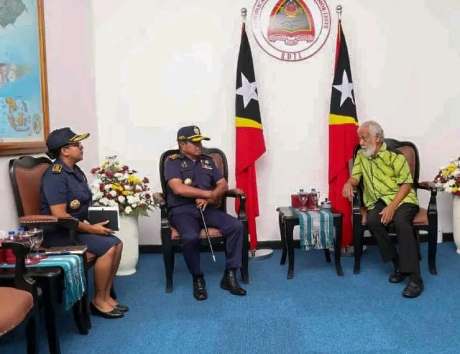 PM Xanana fó konfiansa boot ba lideransa PNTL hodi garante páz