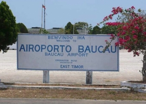 Aeroportu Baucau.