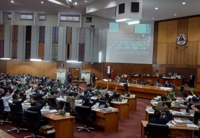 Deputadu sira iha Parlamentu Nasional aprova proposta OJE 2020 iha faze jeneralidade, sesta (2/10). Foto INDEPENDENTE.