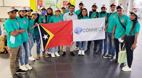 Joven Timor-oan ne'ebé ba servisu iha rai liur. Foto:INDEPENDENTE.