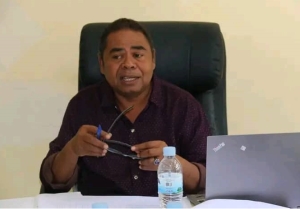 Prezidente Konsellu Administrasaun INSS no Fundu Rezerva Seguransa Sosiál, Zeferino Bobo da Costa. FOTO: Rufino Barreto.