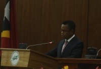 Eis Prezidente Parlamentu Nasionál, Aniceto Longuinhos Guterres Lopes. Foto:INDEPENDENTE.