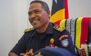 Faustino da Costa, the Commissioner of Timor-Leste National Police 