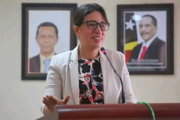 Deputada Bankada CNRT, Virginia Ana Belo. FOTO: Media SEFOPE