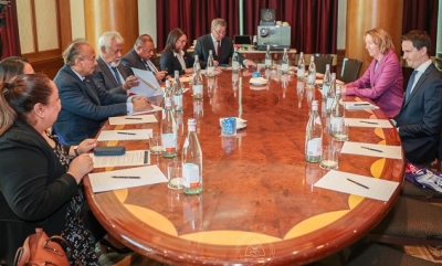 PM Xanana enkontru ho CEO Woodside, husu respeita direitu povu TL. Foto:Media GPM.