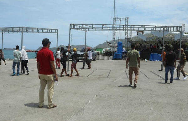 Komisaun Organizador hala'o preparasaun ba feira nasional neebe sei realiza iha loron 20-22 fulan-dezembru 2023, iha Portu Dili. Foto:Media SEKoop.