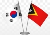 flags of Timor-Leste and South Korea.