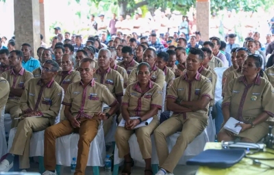 Autoridade Lokal, Munisipiu Manatuto. FOTO: Media G-PM.
