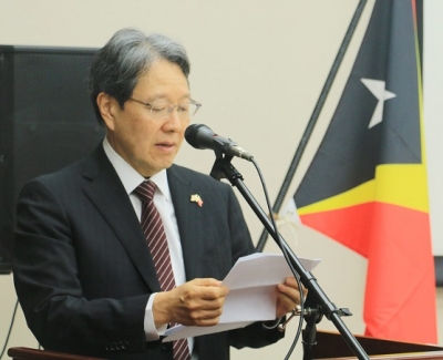 Japanese Ambassador to Timor-Leste Kimura Tetsuya. Foto:Doc.