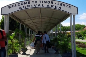 Aeroportu Internasional, Nikolau Lobatu, Dili.