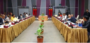 Primeiru Ministru lidera sorumutu Konsellu Ministru extra-ordinariu, sexta (20/02). FOTO: Media G-PM//