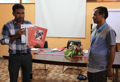 Ministériu Solidariedade Sosial no Inkluzaun (MSSI) hamutuk ho Fundus Nasoens Unidas ba Infansia (UNICEF), publika ona Relatorio Peskiza Konaba Programa Hametin Fámilia. Foto:Media Gabineti MSSI.