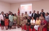 Hafoin remata formasaun iha Salaun Tower Fatuhada, Feto lideransa konsellu suku foto hamutuk ho Sekretaria Estadu Igualdade, Elvina Sousa Carvalho, (20/06/24). Foto:INDEPENDENTE.