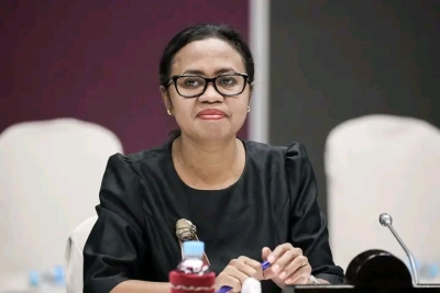 Sekretária Estadu Igualdade, Elvina de Sousa Carvalho partisipa sorumutu Konsellu Ministru horseik (04/03). FOTO: Media SEI.