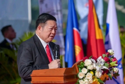 Sekretáriu Jerál Association of Southeast Asian Nations, Kao Kim Hourn. FOTO: Media G-PM