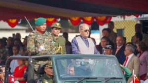 Prezidente Republika, Jose Ramos Horta prezide komemorasaun Loron Nasionál Veteranus ba dala IX, iha CCLN, Komoro, tersa (03/03). FOTO: Media PR. 