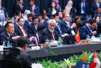 Timor-Leste (TL) partisipa badala uluk iha Simeira Association of Southeast Asian Nations (ASEAN) ba dala-47 ho tema “Inkluzividade no Sustentabilidade” hafoin ofisialmente adere nu’udár Estadu membru ba dala-11, iha Sentru Konvensaun Kuala Lumpur (KLCC). Foto:INDEPENDENTE