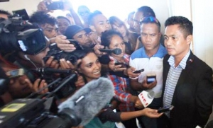 Presidente PD Assanami hetan intrevista husi jornalista timoroan 