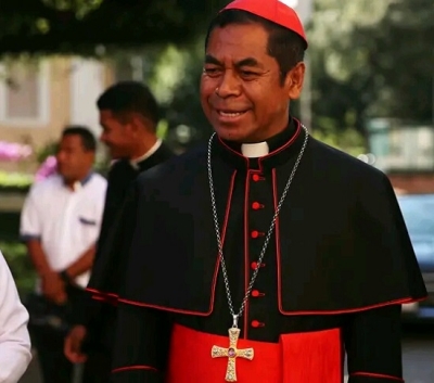 Sua Eminência Reverendíssima Kardeál Dom Virgílio do Carmo da Silva. Foto:Media PR.