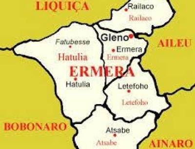 Mapa Munisipiu Ermera 