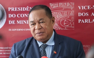 Ministru Negósiu Estranjeiru no Kooperasaun (MNEK), Bendito Freitas. Foto:Media Gabinete MNEK.