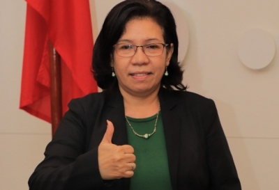 Ministra Finansa Interina, Sara Lobo.