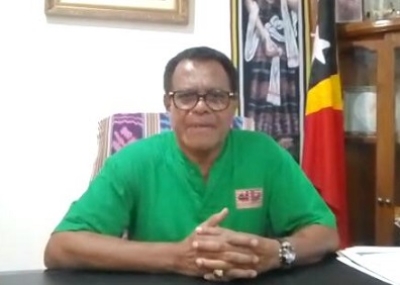 Prezidente Kamara Komersiu Industria Timor-Leste (CCI-TL) no asionista Jornal INDEPENDENTE, Oscar Lima. Foto:Mariano/INDEPENDENTE.