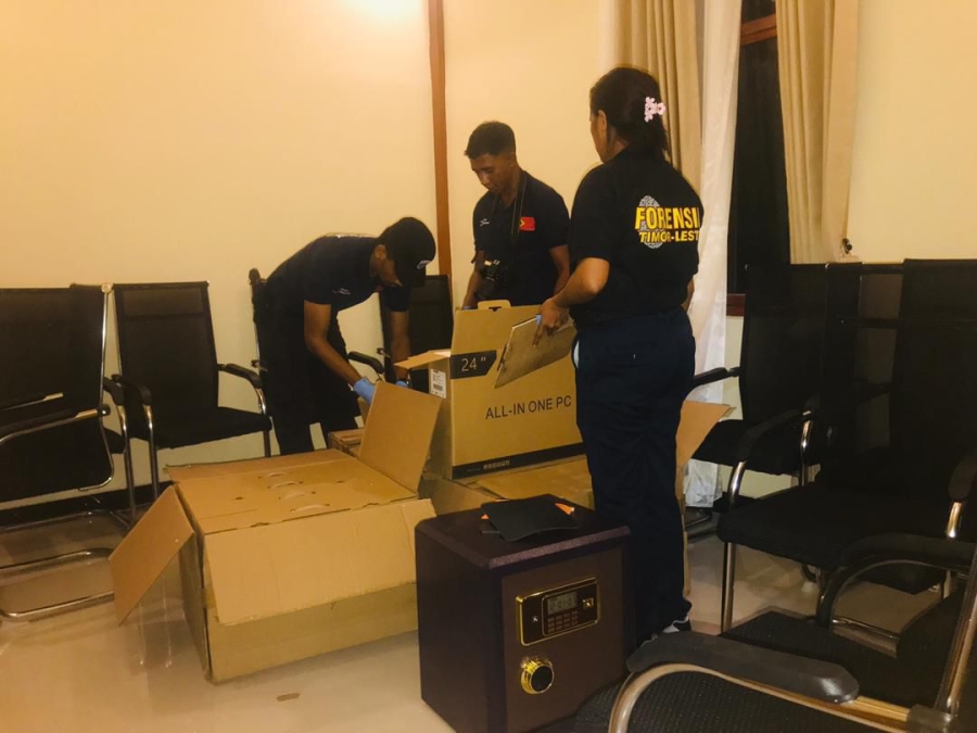 Deskonfia prátika jogu scaming online, PNTL asegura sidadaun Xinés na’in-18 iha Fomentu I