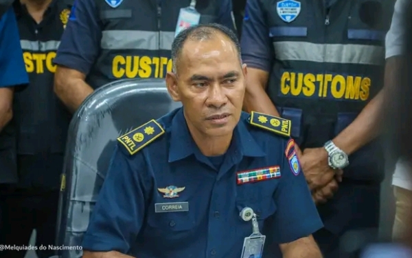 Komandante Operasaun Diresaun Investigasaun Kriminal (DSIK), Superientendente Asistente Polisia, Mouzinho Correia. FOTO: Media PNTL//