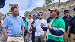 Ministru Obras Publika, Samuel Marçal  FOTO:  Jornalista Ivonia Varela