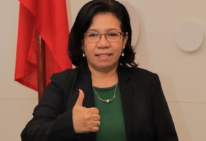 Vise-Ministra Finansa (MF) Sara Lobo Brites.