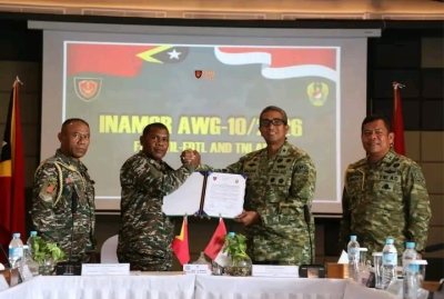 FOTO: Media FALINTIL-Forsa Defeza Timor-Leste.